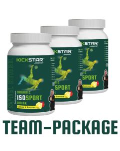 KICKSTAR - Organic-ISO-Sport-Drink - Team-Starterpack